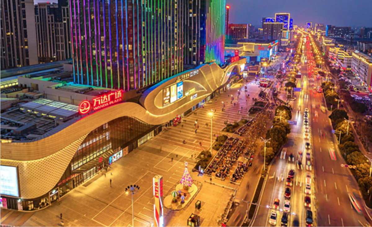 扬州“五路一环一河”城市主道亮化
